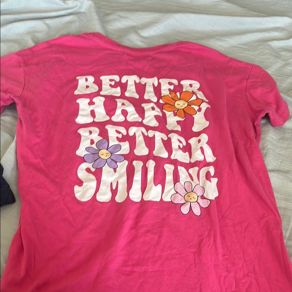 Kids Pink Graphic Tee